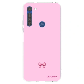 Θήκη για Motorola Moto G8 - Blush bow