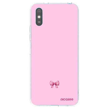 Picasee διαφανής θήκη σιλικόνης Xiaomi Redmi 9AT - Blush bow