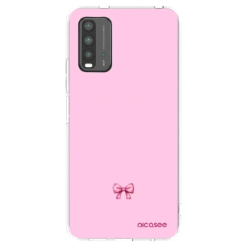Picasee διαφανής θήκη σιλικόνης Xiaomi Redmi 9T - Blush bow