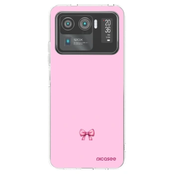 Picasee διαφανής θήκη σιλικόνης Xiaomi Mi 11 Ultra - Blush bow