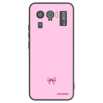 Picasee Μαύρη θήκη σιλικόνης για Xiaomi Mi 11 Ultra - Blush bow