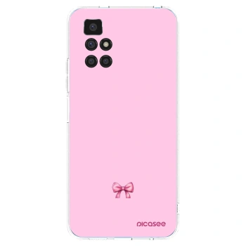 Picasee διαφανής θήκη σιλικόνης Xiaomi Redmi 10 - Blush bow