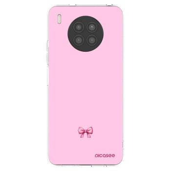 Picasee διαφανής θήκη σιλικόνης Huawei Nova 8i - Blush bow