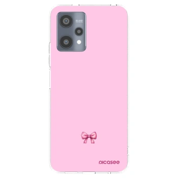 Picasee διαφανής θήκη σιλικόνης Realme 9 Pro 5G - Blush bow