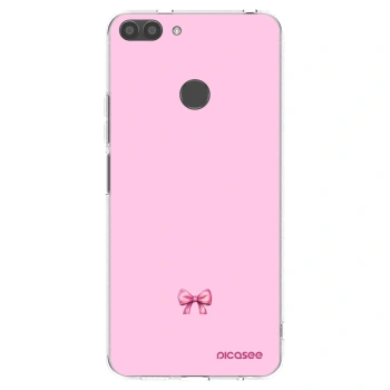 Picasee διαφανής θήκη σιλικόνης Huawei P Smart - Blush bow
