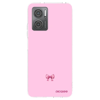 Picasee διαφανής θήκη σιλικόνης Xiaomi Redmi 10 5G - Blush bow