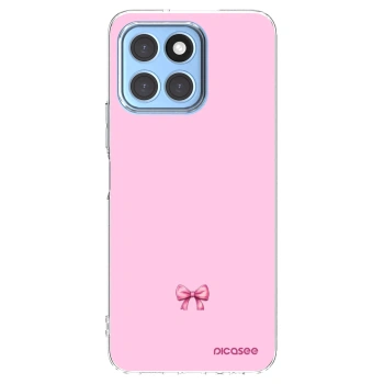 Picasee διαφανής θήκη σιλικόνης Honor X8 5G - Blush bow