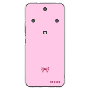 Picasee διαφανής θήκη σιλικόνης Honor Magic5 Lite 5G - Blush bow