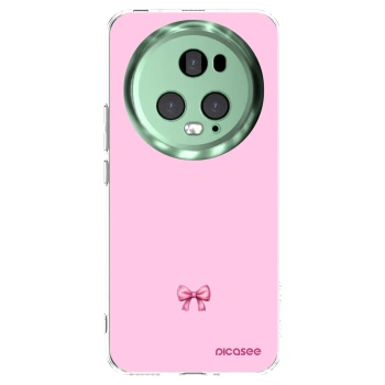 Picasee διαφανής θήκη σιλικόνης Honor Magic5 Pro - Blush bow