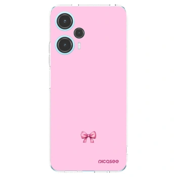 Picasee διαφανής θήκη σιλικόνης Xiaomi Poco F5 - Blush bow