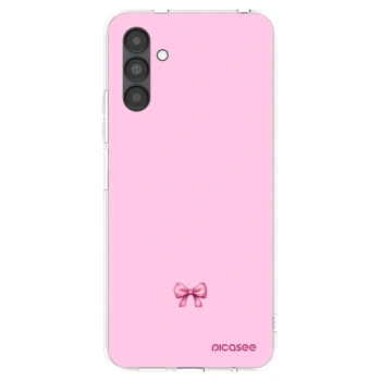 Picasee διαφανής θήκη σιλικόνης Samsung Galaxy A04s A047F - Blush bow