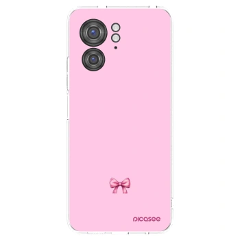 Picasee διαφανής θήκη σιλικόνης Motorola Edge 40 - Blush bow