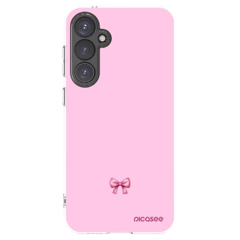 Picasee διαφανής θήκη σιλικόνης Samsung Galaxy S23 FE S711B - Blush bow
