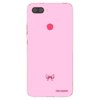 Picasee διαφανής θήκη σιλικόνης Xiaomi Mi 8 Lite - Blush bow