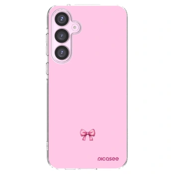 Picasee διαφανής θήκη σιλικόνης Samsung Galaxy A55 5G A556B - Blush bow
