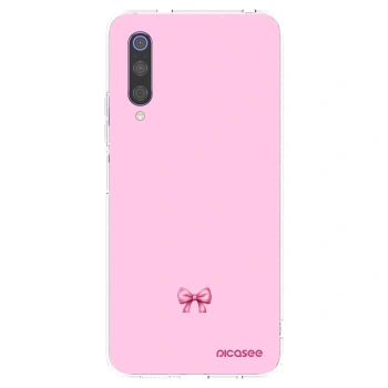 Picasee διαφανής θήκη σιλικόνης Xiaomi Mi 9 - Blush bow