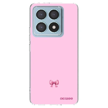 Picasee διαφανής θήκη σιλικόνης Xiaomi 14T Pro - Blush bow