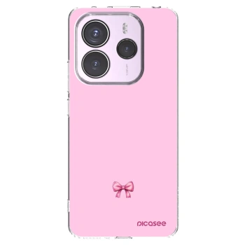 Picasee διαφανής θήκη σιλικόνης Xiaomi Redmi Note 14 5G - Blush bow