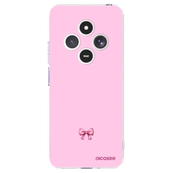 Picasee διαφανής θήκη σιλικόνης Xiaomi Redmi 14C - Blush bow