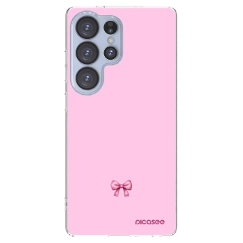 Picasee διαφανής θήκη σιλικόνης Samsung Galaxy S25 Ultra 5G - Blush bow