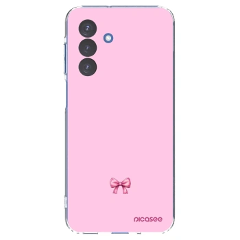 Picasee διαφανής θήκη σιλικόνης Samsung Galaxy A17 5G - Blush bow