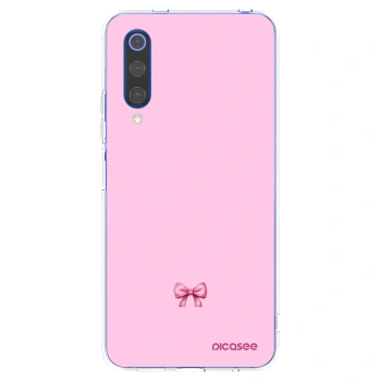 Picasee διαφανής θήκη σιλικόνης Xiaomi Mi 9 SE - Blush bow
