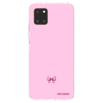 Picasee διαφανής θήκη σιλικόνης Samsung Galaxy Note 10 Lite N770F - Blush bow