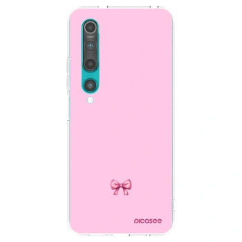 Picasee διαφανής θήκη σιλικόνης Xiaomi Mi 10 - Blush bow
