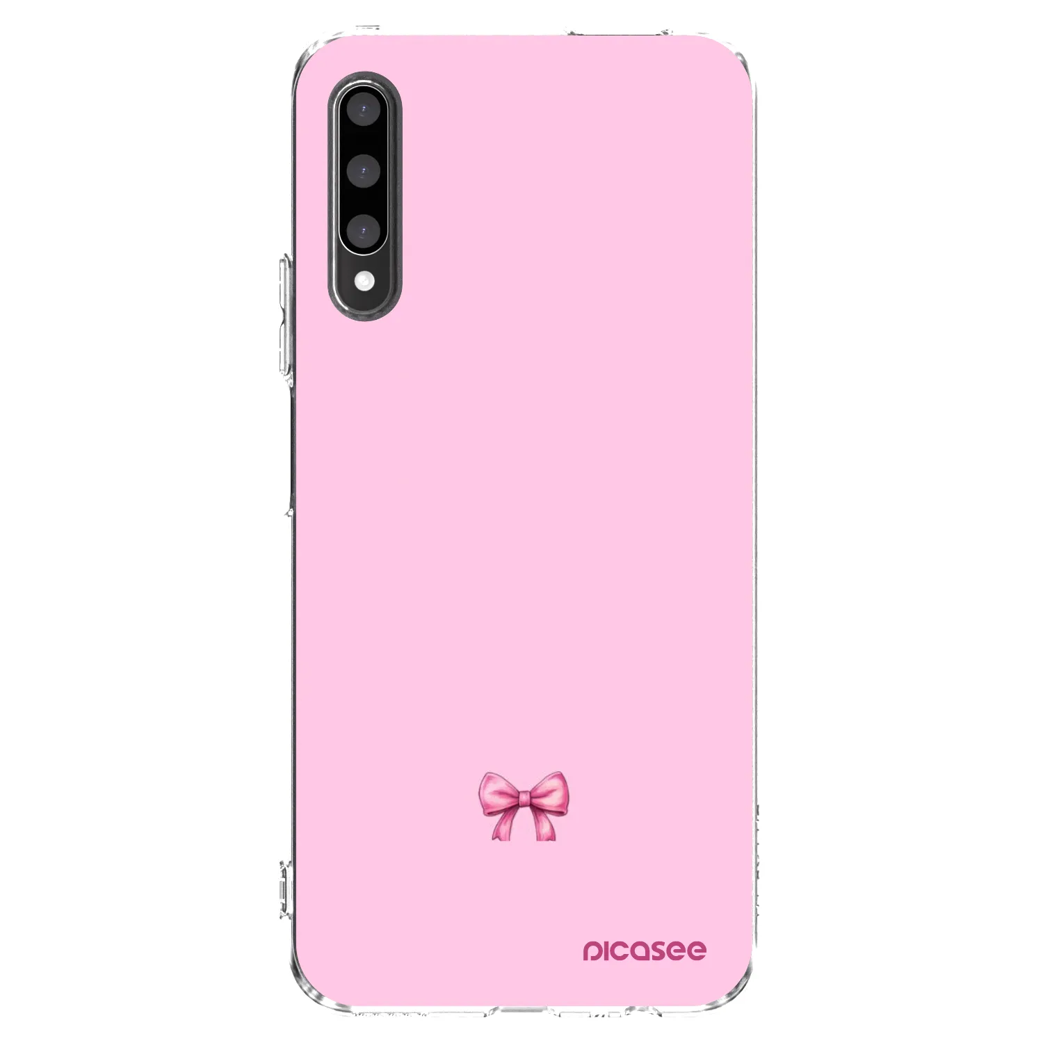 Picasee διαφανής θήκη σιλικόνης Honor 9X Pro - Blush bow