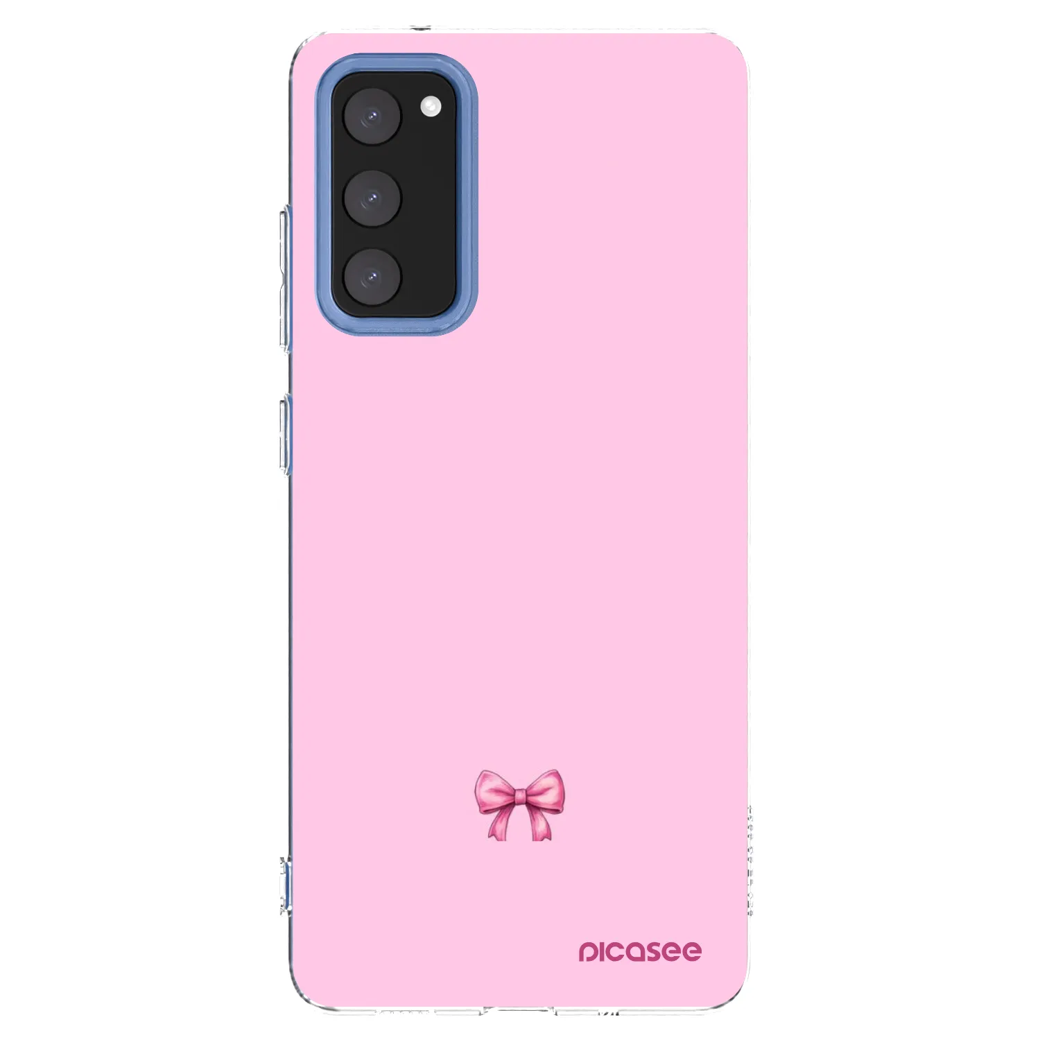 Picasee διαφανής θήκη σιλικόνης Samsung Galaxy S20 FE - Blush bow