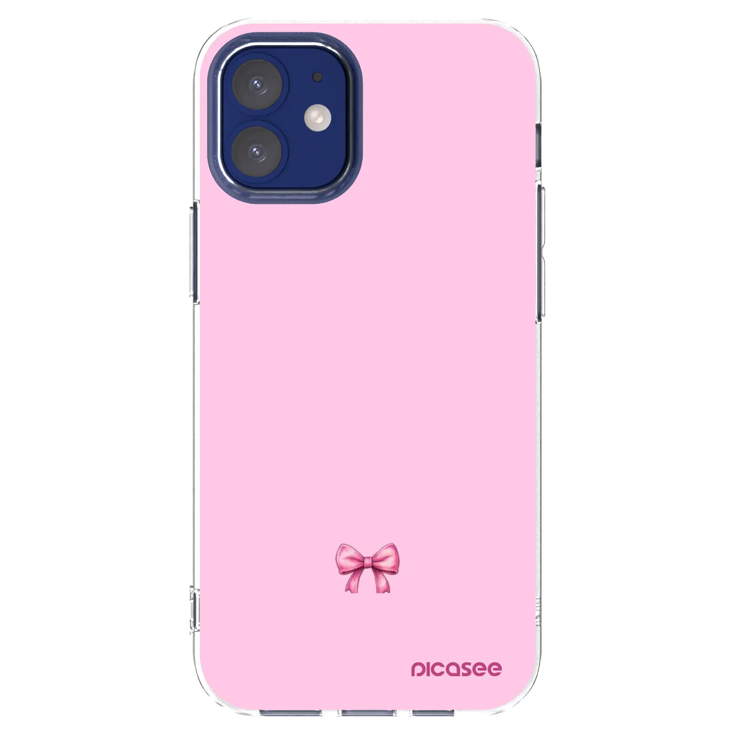 Picasee διαφανής θήκη σιλικόνης Apple iPhone 12 mini - Blush bow