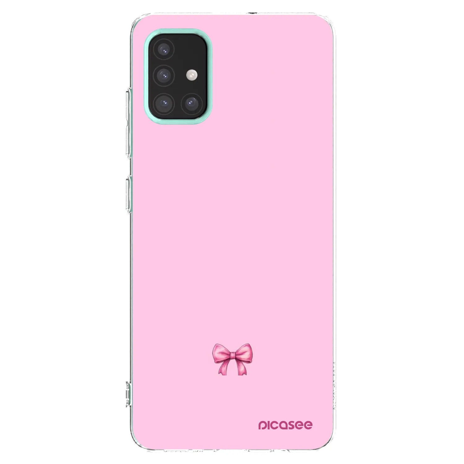 Picasee διαφανής θήκη σιλικόνης Samsung Galaxy M31s - Blush bow