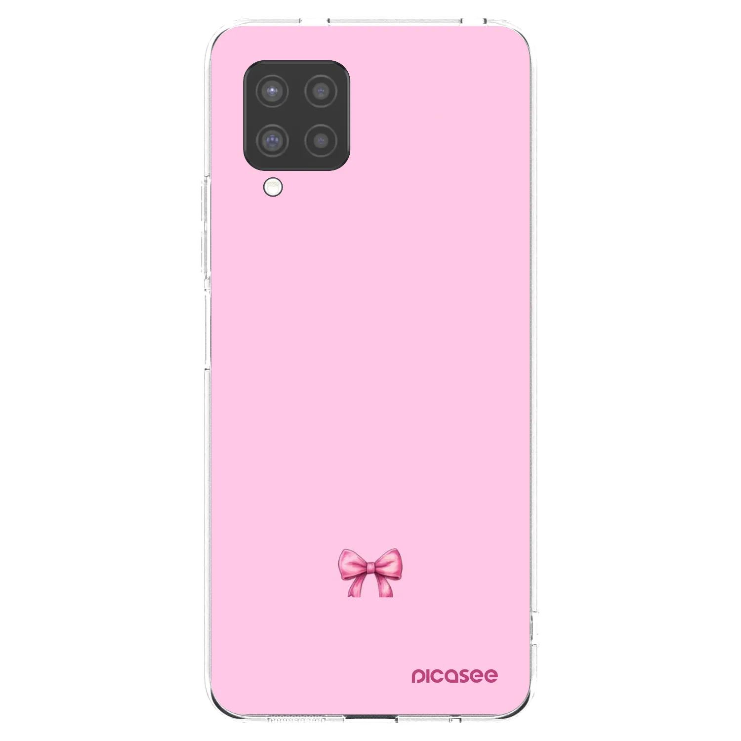 Picasee διαφανής θήκη σιλικόνης Samsung Galaxy A42 A426B - Blush bow
