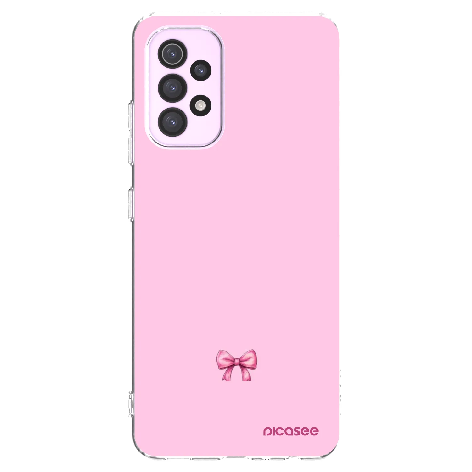 Picasee διαφανής θήκη σιλικόνης Samsung Galaxy A32 5G A326B - Blush bow