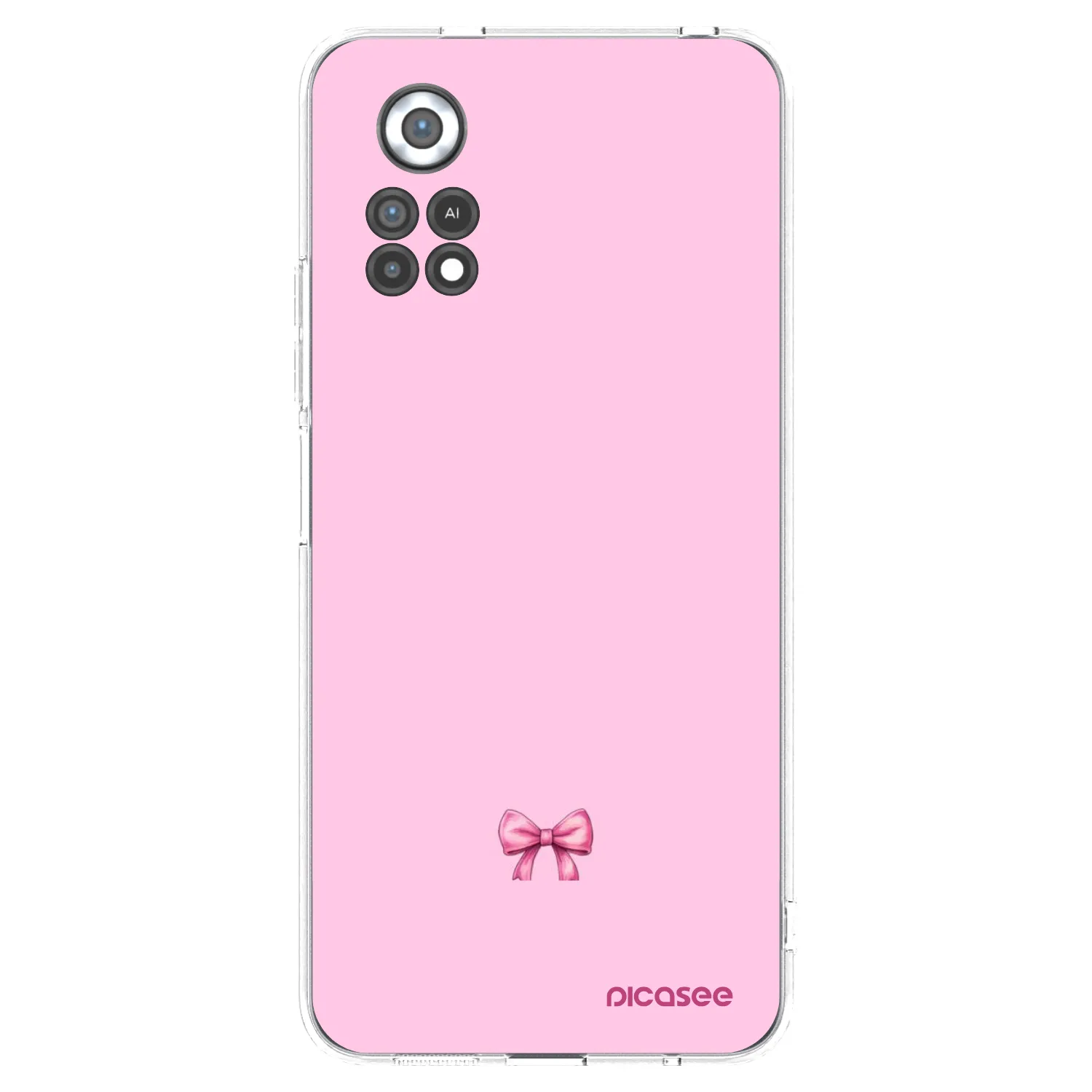 Picasee διαφανής θήκη σιλικόνης Xiaomi Poco X4 Pro 5G - Blush bow