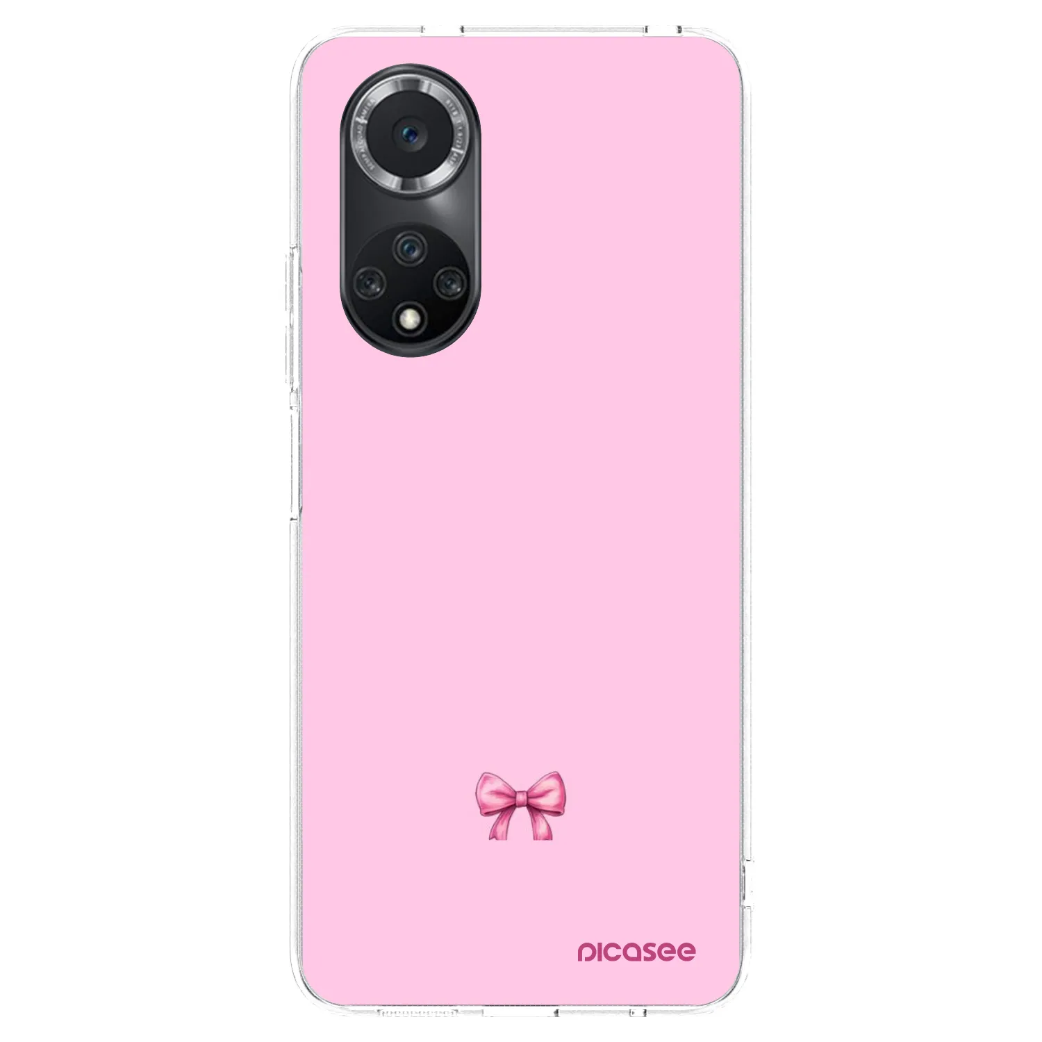 Picasee διαφανής θήκη σιλικόνης Huawei Nova 9 SE - Blush bow