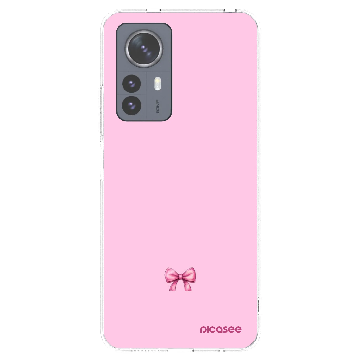Picasee διαφανής θήκη σιλικόνης Xiaomi 12 Pro - Blush bow