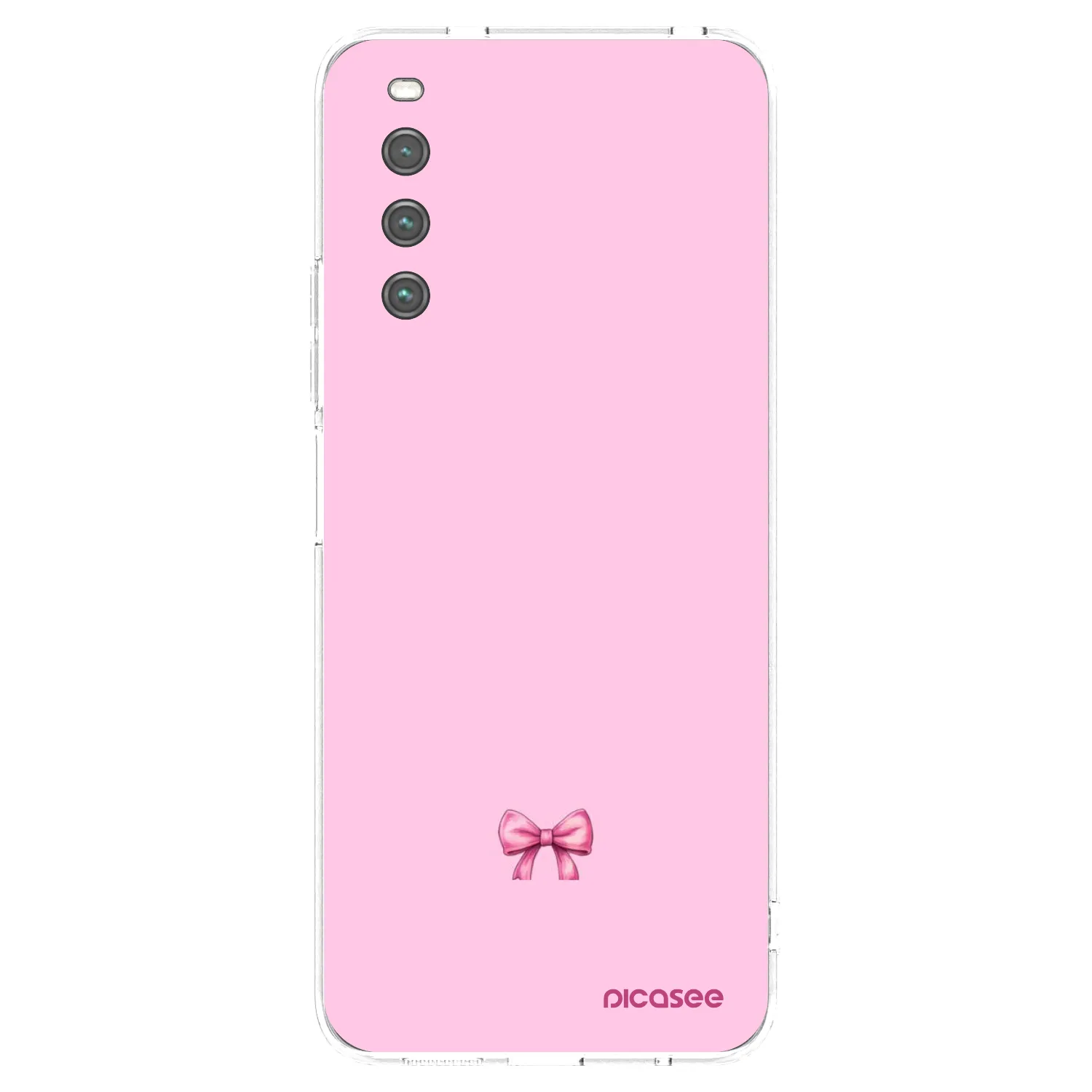 Picasee διαφανής θήκη σιλικόνης Sony Xperia 10 IV 5G - Blush bow
