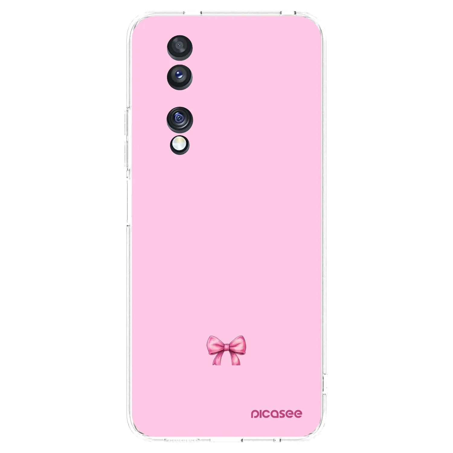 Picasee διαφανής θήκη σιλικόνης Honor 70 - Blush bow
