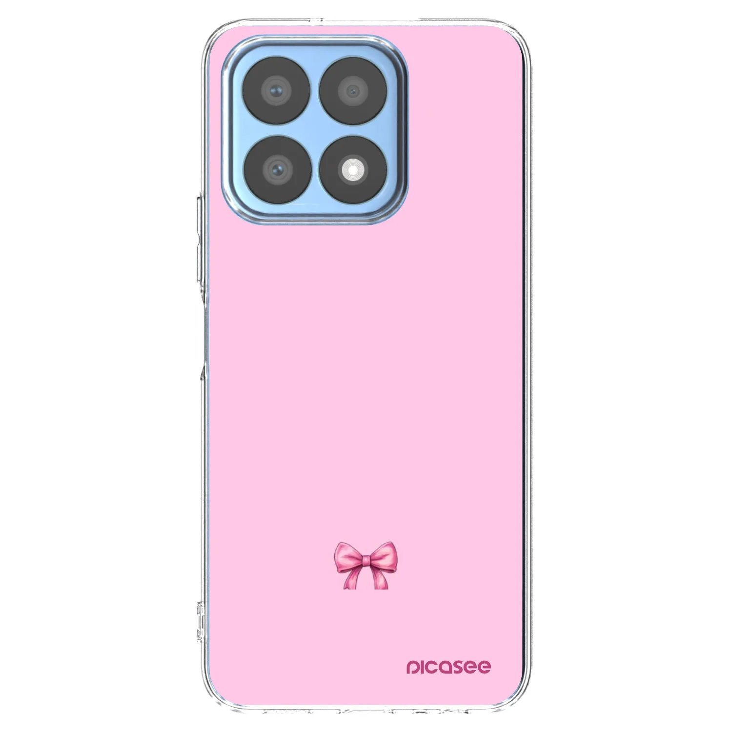 Picasee διαφανής θήκη σιλικόνης Honor X8a - Blush bow