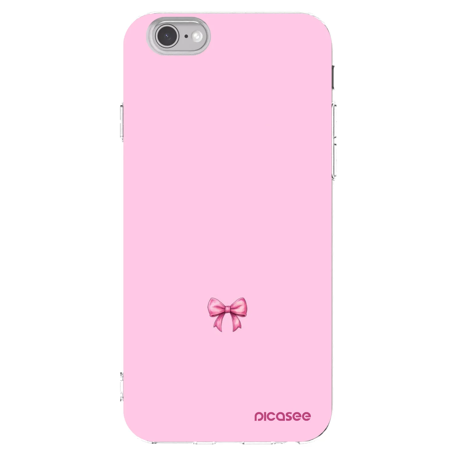 Picasee διαφανής θήκη σιλικόνης Apple iPhone 6/6S - Blush bow
