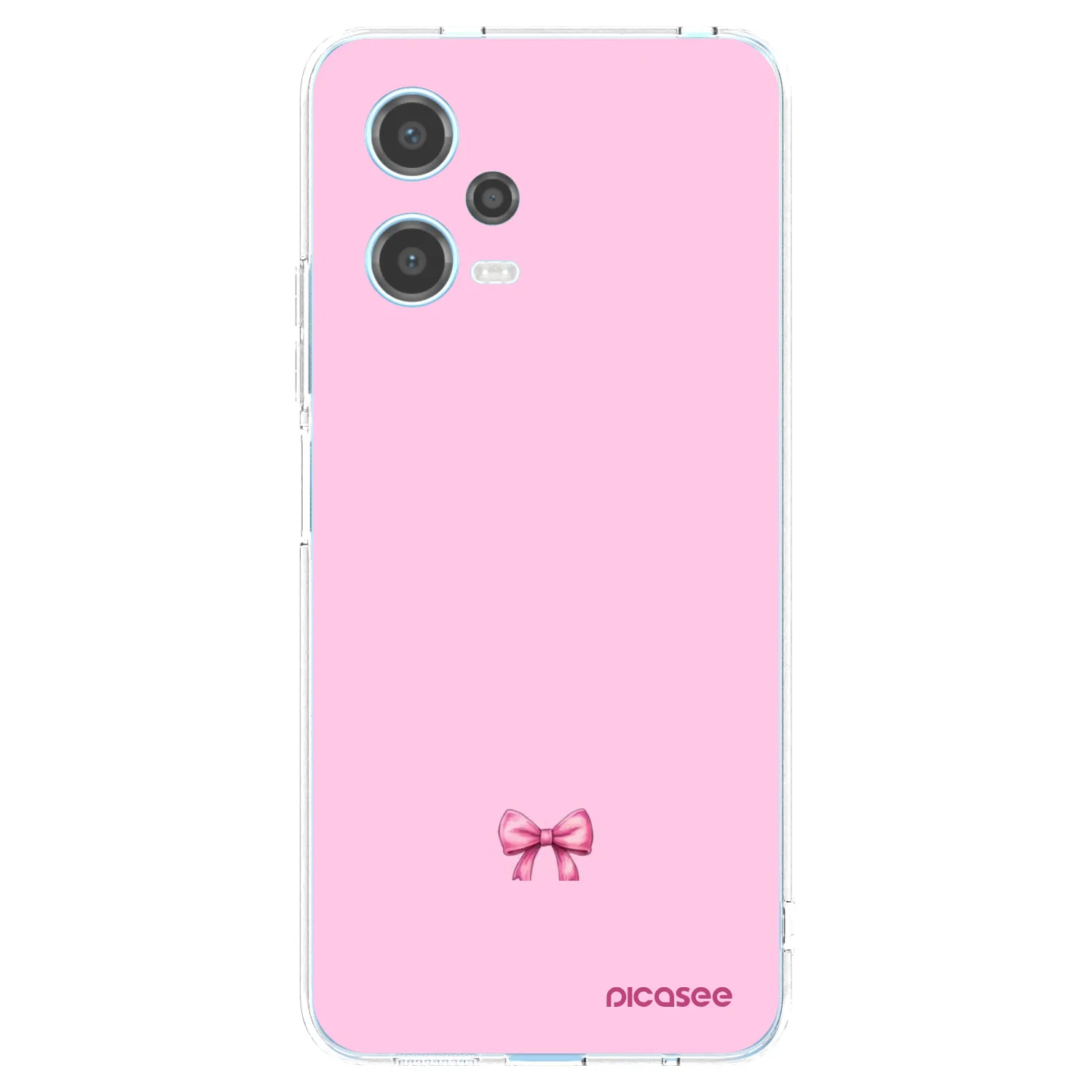Picasee διαφανής θήκη σιλικόνης Xiaomi Redmi Note 12 5G - Blush bow