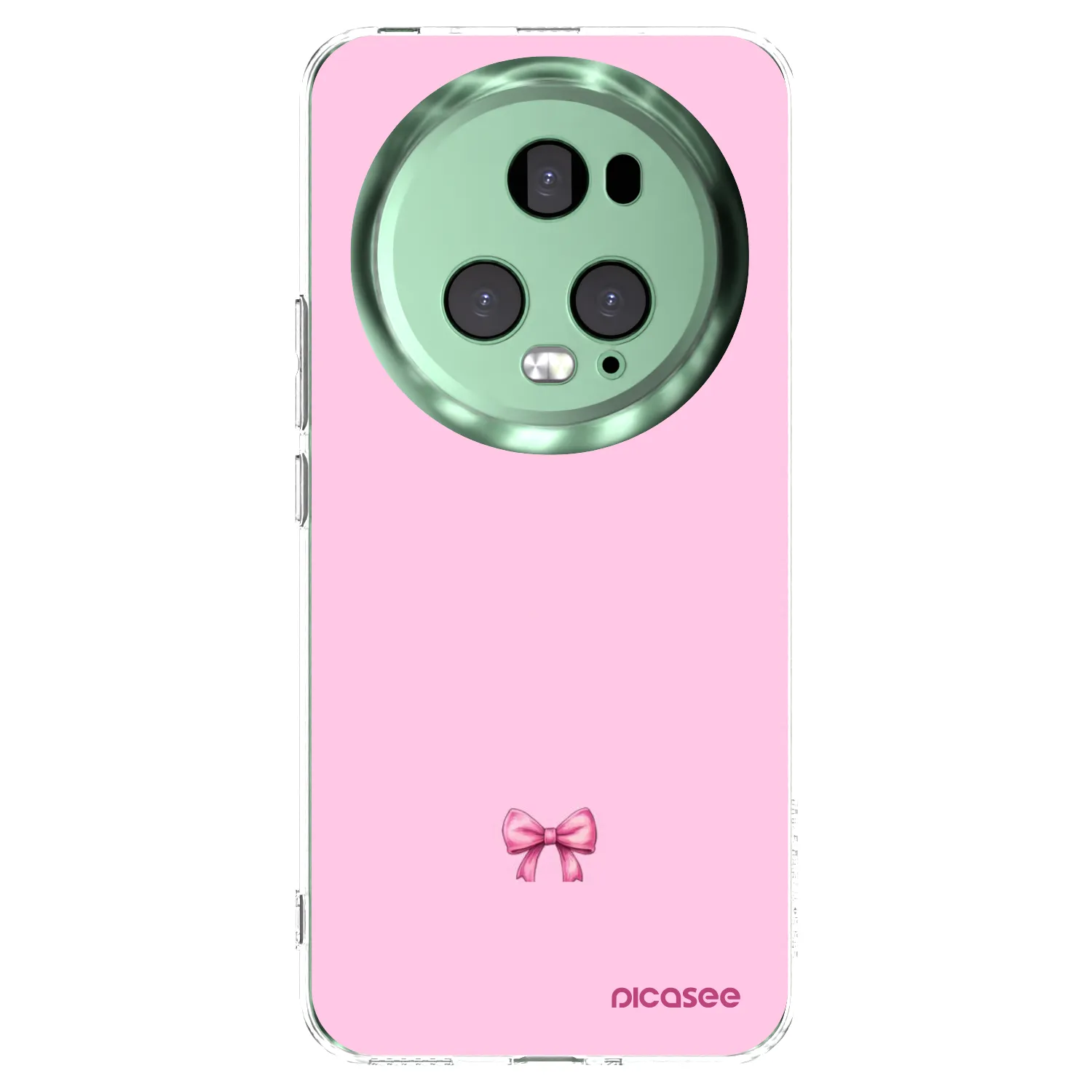 Picasee διαφανής θήκη σιλικόνης Honor Magic5 Pro - Blush bow
