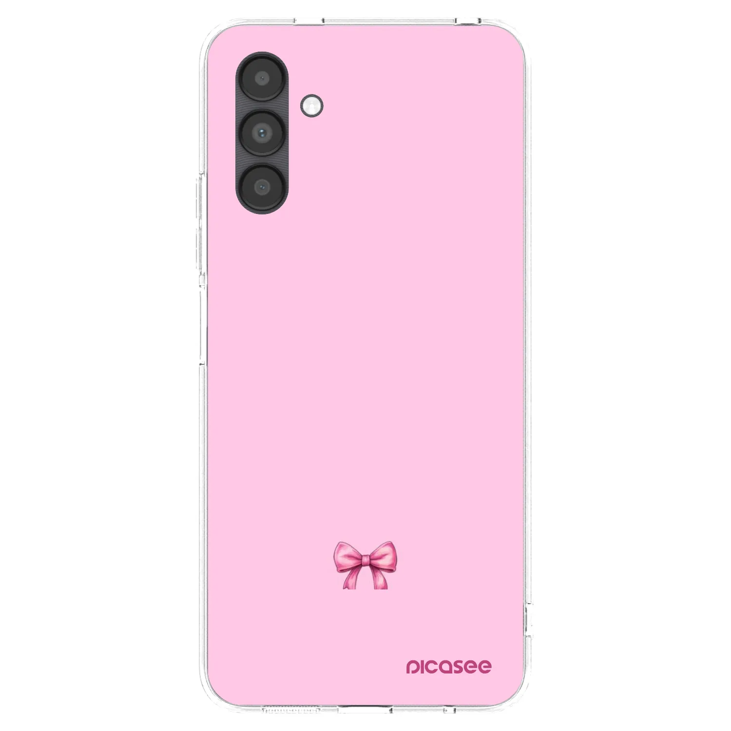 Picasee διαφανής θήκη σιλικόνης Samsung Galaxy A04s A047F - Blush bow