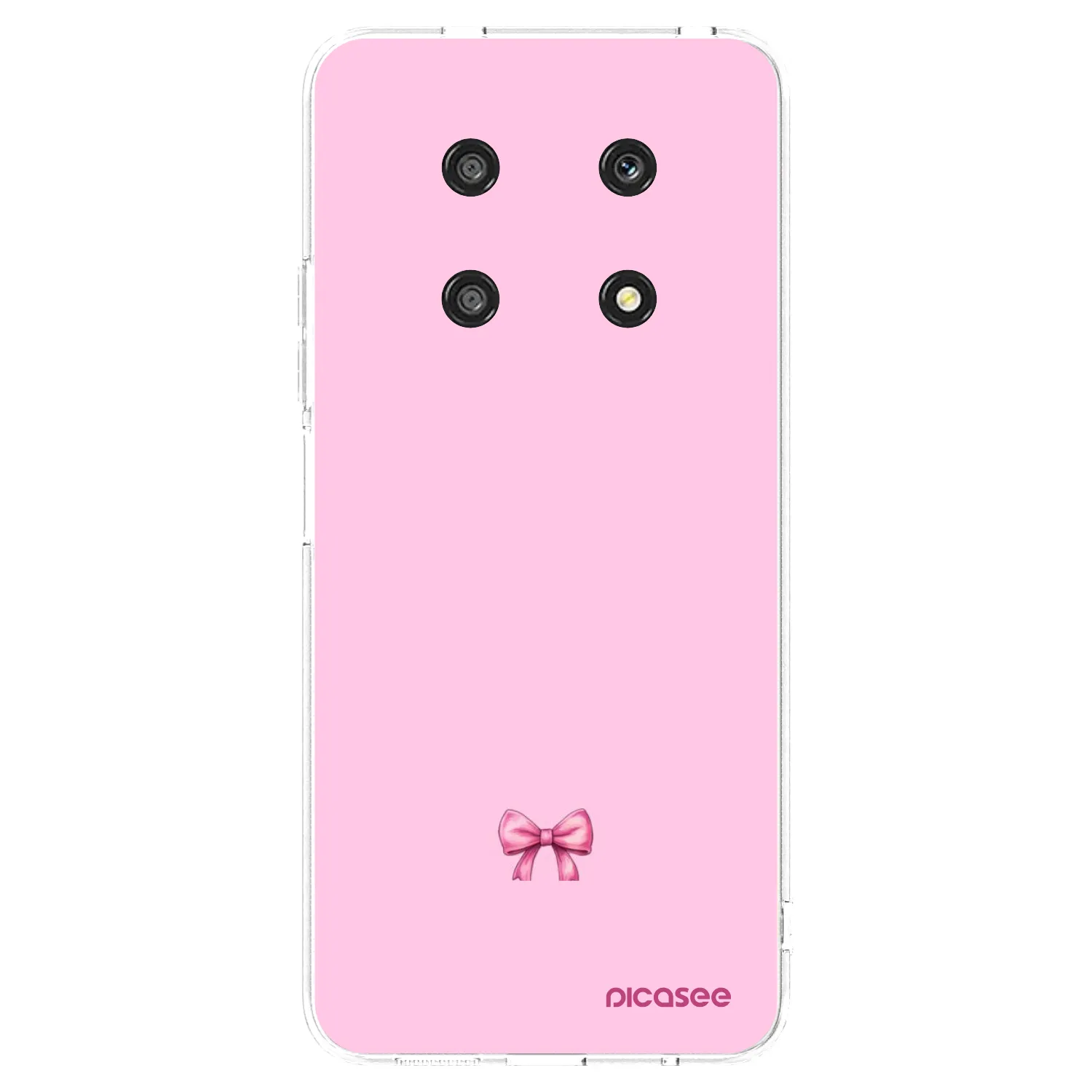 Picasee διαφανής θήκη σιλικόνης Honor Magic4 Lite 5G - Blush bow