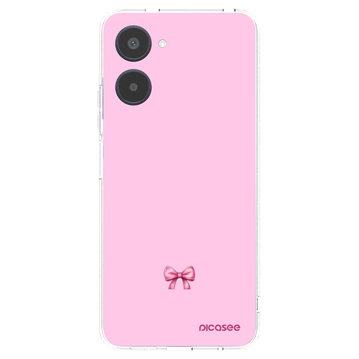 Picasee διαφανής θήκη σιλικόνης Realme 10 4G - Blush bow