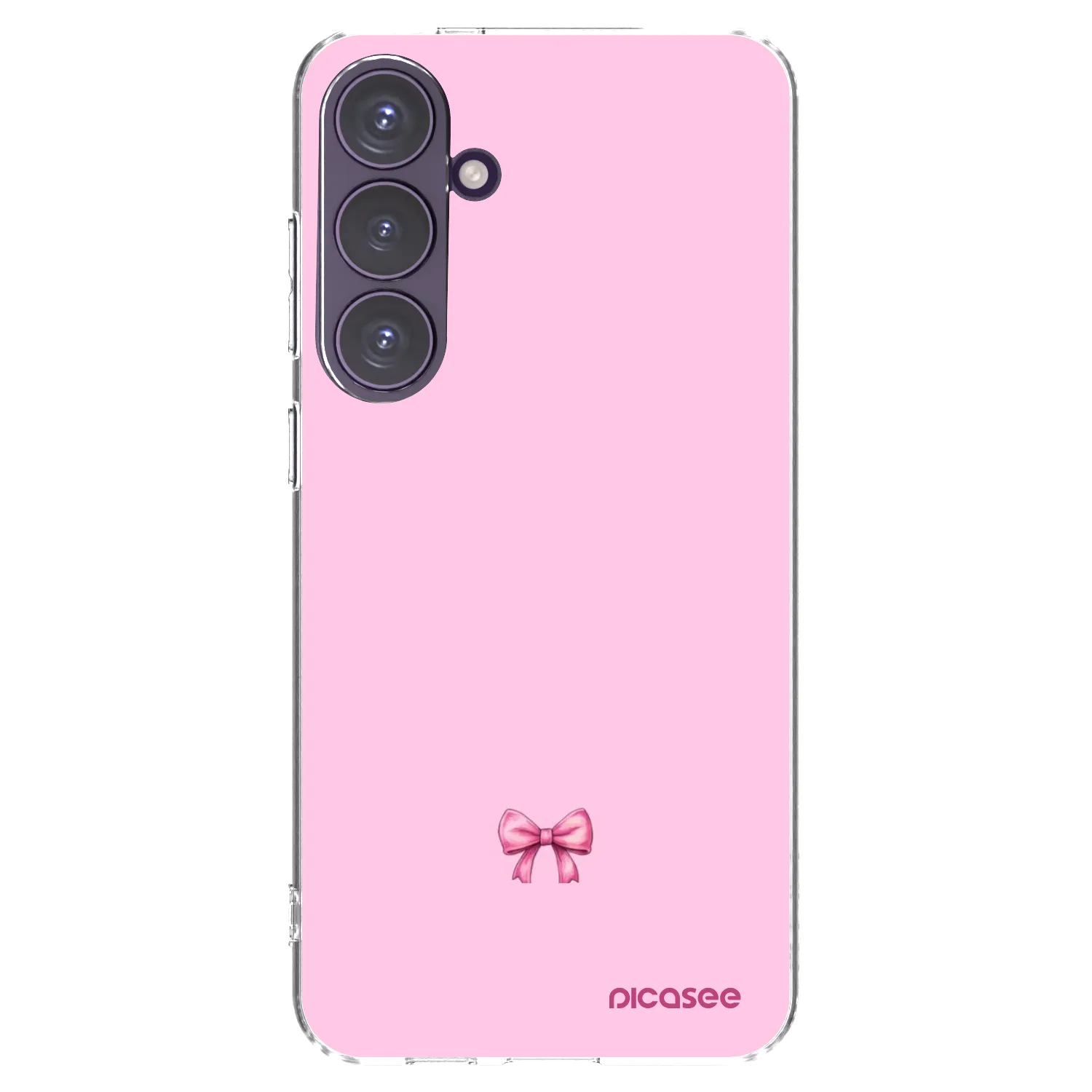 Picasee διαφανής θήκη σιλικόνης Samsung Galaxy S24+ S926B 5G - Blush bow
