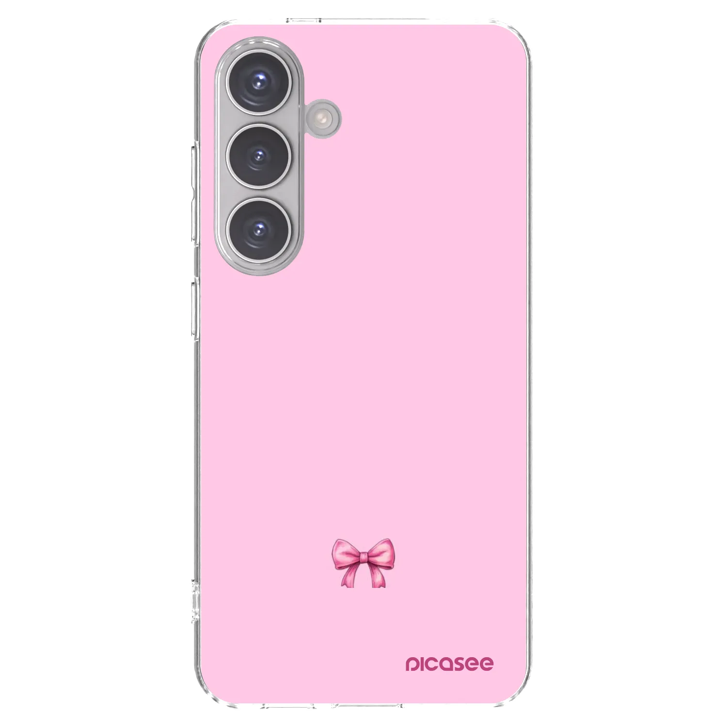 Picasee διαφανής θήκη σιλικόνης Samsung Galaxy S24 S921B 5G - Blush bow