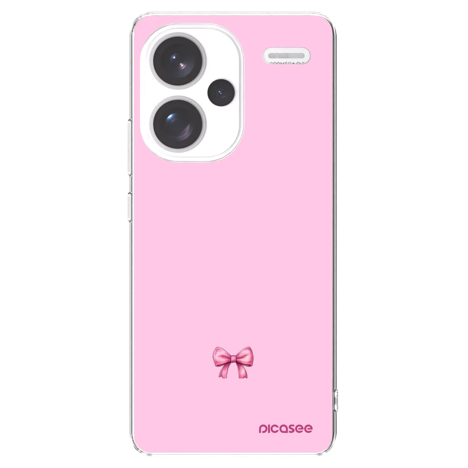 Picasee διαφανής θήκη σιλικόνης Xiaomi Redmi Note 13 Pro+ 5G - Blush bow