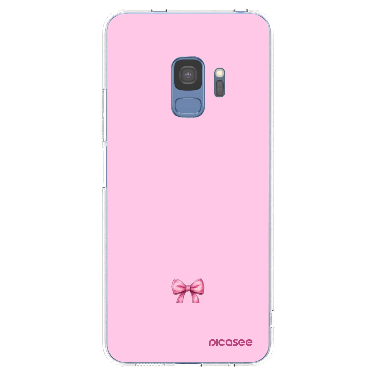 Picasee διαφανής θήκη σιλικόνης Samsung Galaxy S9 G960F - Blush bow
